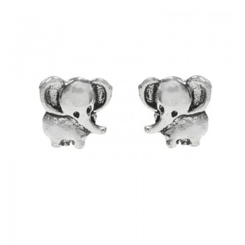 Pendientes elefante mini Plata de Ley - Karissma