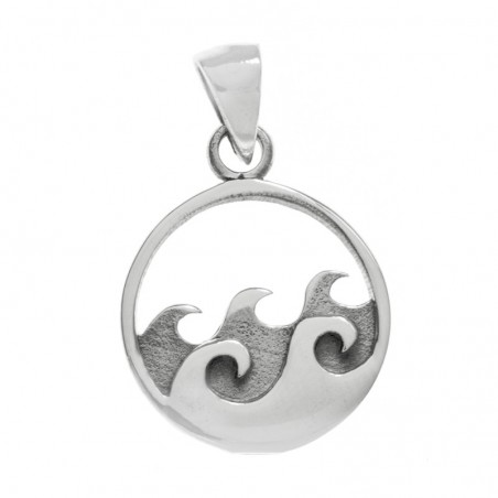 Colgante olas Plata de Ley - Karissma