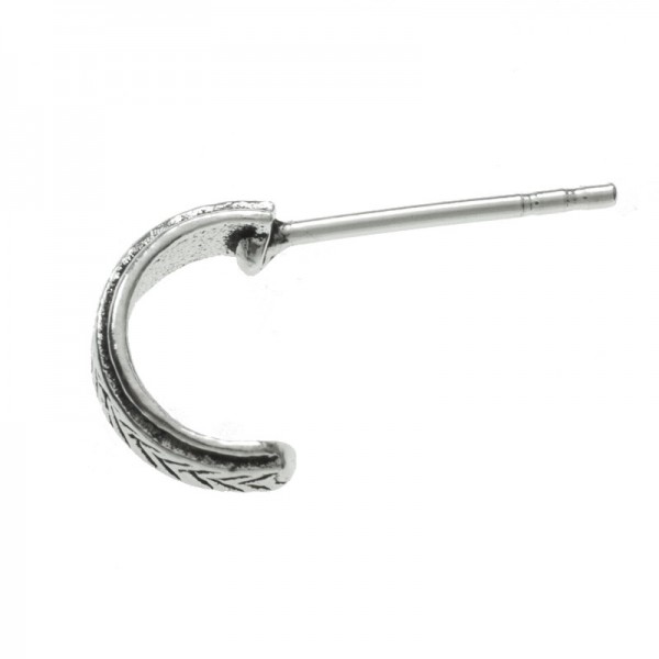 Pendientes aro Boho Plata de Ley - Karissma