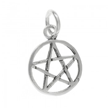 Colgante Pentagrama mini Plata de Ley | Karissma