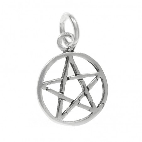 Colgante Pentagrama mini Plata de Ley | Karissma