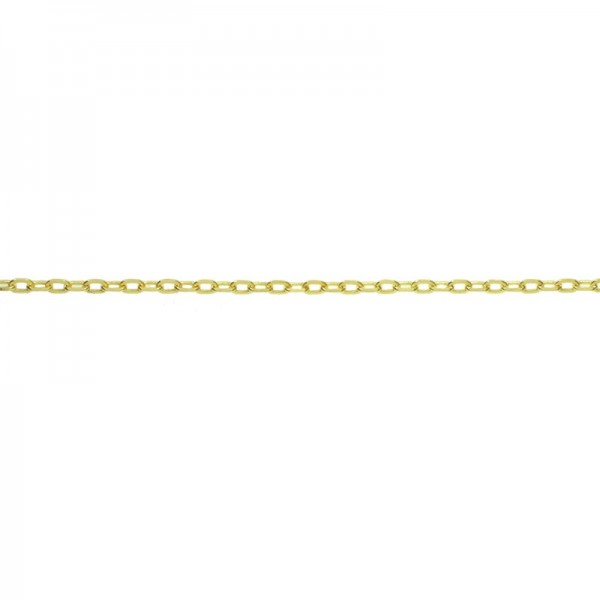 Collar dorado rayo Plata de Ley - Karissma