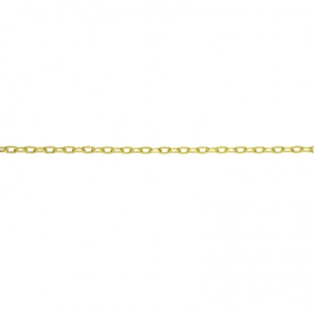 Collar dorado rayo Plata de Ley - Karissma