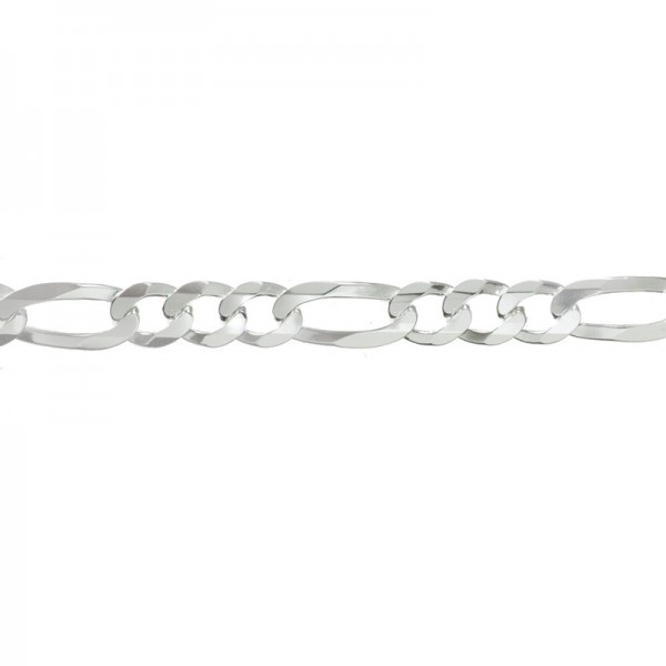Pulsera esclava eslabón 3x1 Plata de Ley 925 | Karissma
