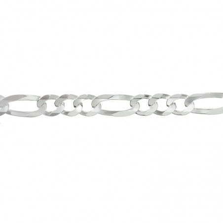 Pulsera esclava eslabón 3x1 Plata de Ley 925 | Karissma