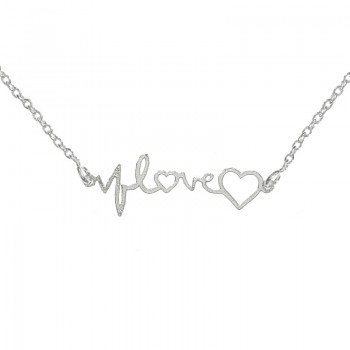 Gargantilla Love Plata de Ley - Karissma