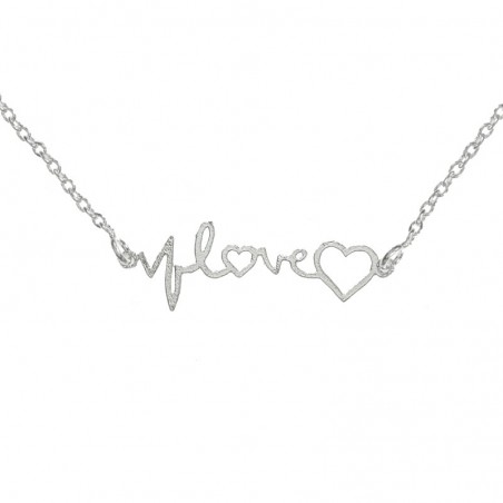 Gargantilla Love Plata de Ley - Karissma