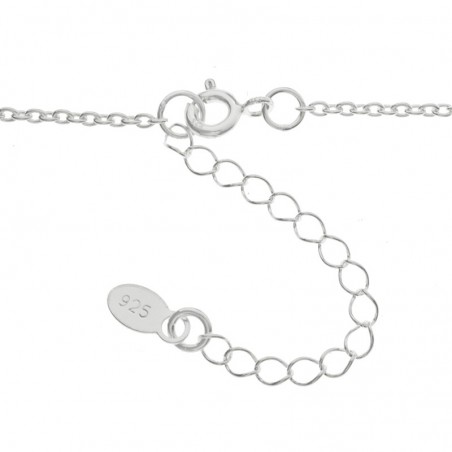 Collar corbatero con colgante Plata de Ley - Karissma