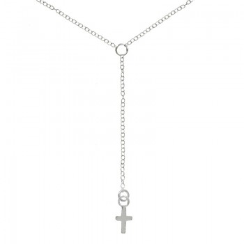 Collar corbatero con colgante Plata de Ley - Karissma