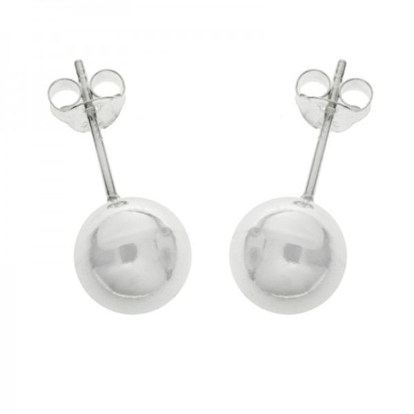 Pendientes bola Plata de Ley 925