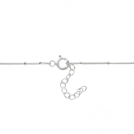 Pulsera ajustable extrafina Plata de Ley 925 | Karissma