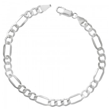 Pulsera hombre eslabón 3x1 Plata de Ley 925 | Karissma