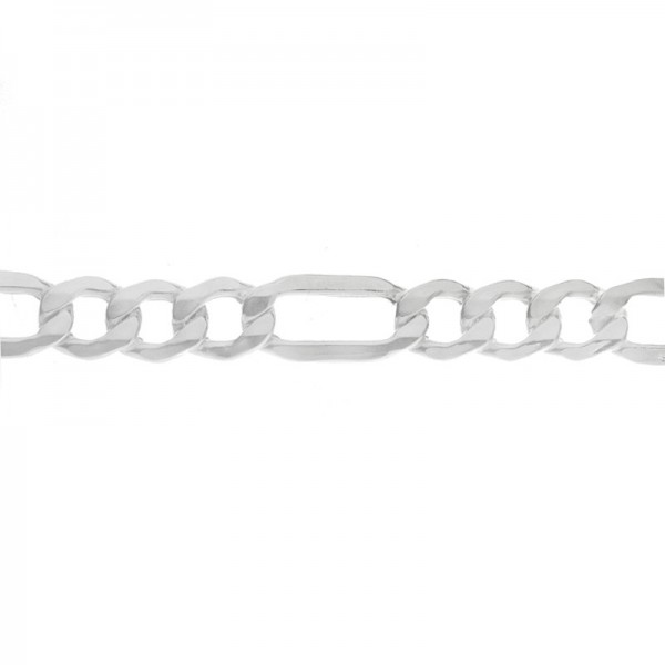 Pulsera hombre eslabón 3x1 Plata de Ley 925 | Karissma