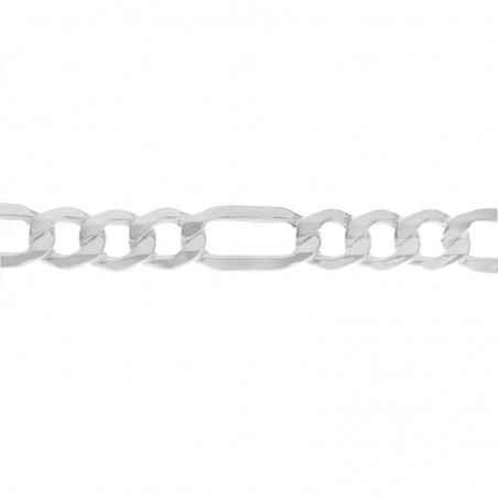 Pulsera hombre eslabón 3x1 Plata de Ley 925 | Karissma