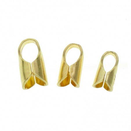 Terminal cordón chapado en Oro