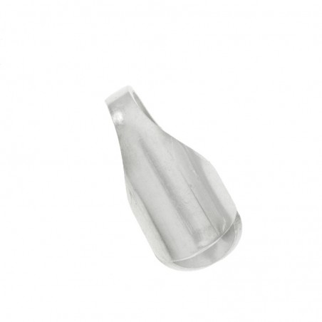 Terminal cordón abierto Plata de Ley 925