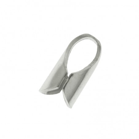 Terminal rodiado en Plata de Ley 925