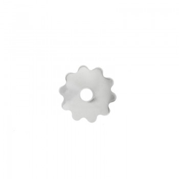 Casquilla flor Plata de Ley 925 2