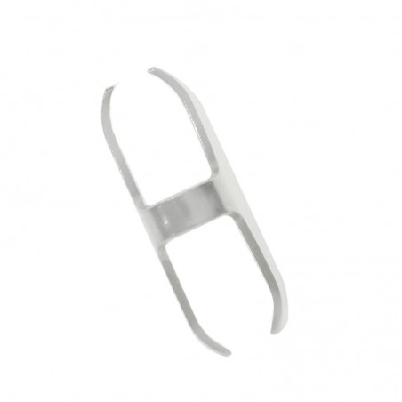 Terminal plano cordón abierto Plata de Ley 925