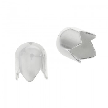 Terminal cordón cerrado Plata de Ley 925