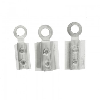 Terminal para cordon en Plata de Ley 925