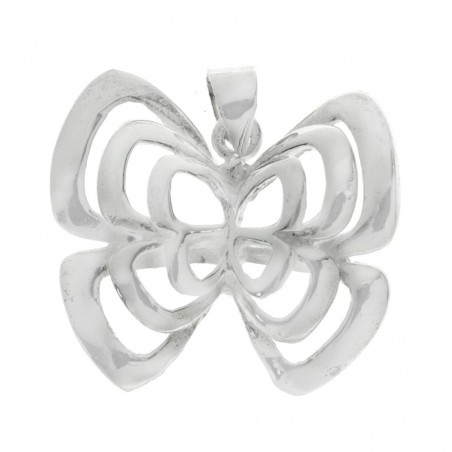Colgante mariposa de Plata de Ley