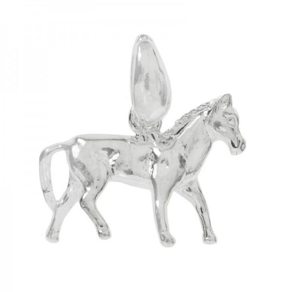 Colgante caballo Plata de Ley 925