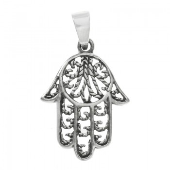Colgante mano de Fátima Plata de Ley