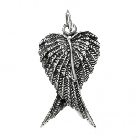 Colgante alas amor libre Plata de Ley