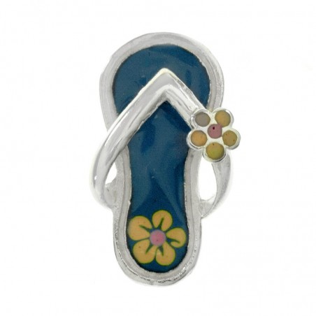 Colgante sandalia Plata de Ley