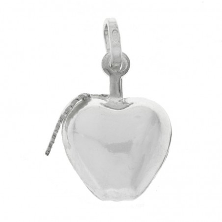 Colgante manzana Plata de Ley