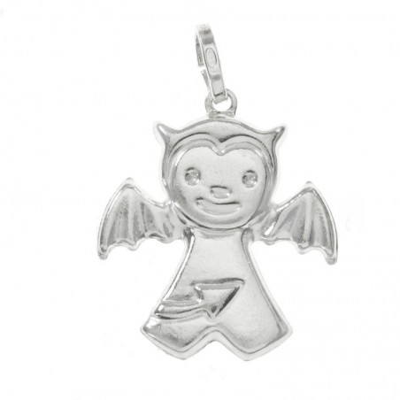 Colgante diablito Plata de Ley