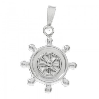 Colgante timón Plata de Ley