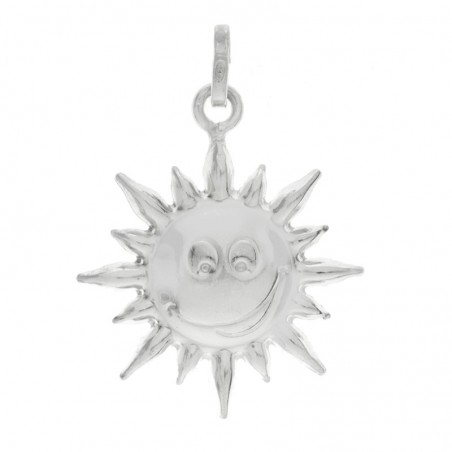 Colgante sol Plata de Ley