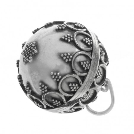 Llamador de ángeles Plata de Ley