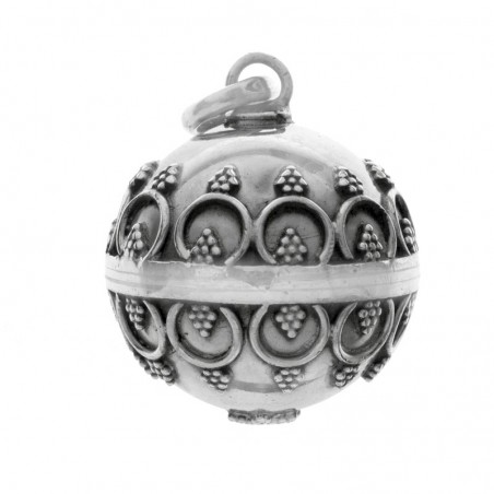 Llamador de ángeles Plata de Ley