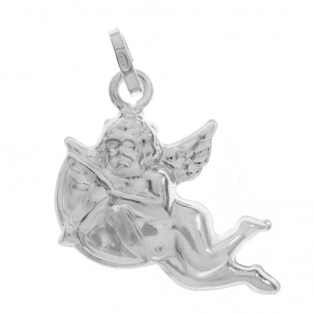 Colgante Cupido Plata de Ley