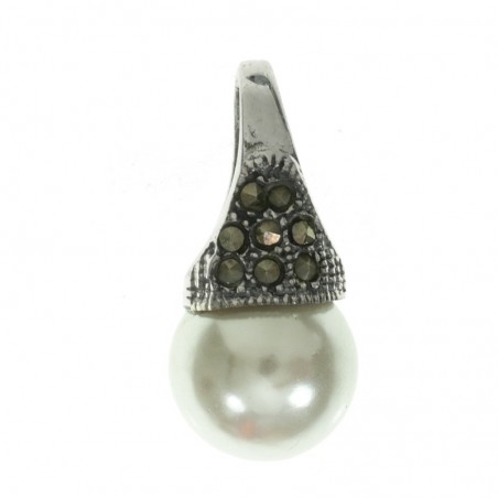 Colgante Lady Di Plata de Ley