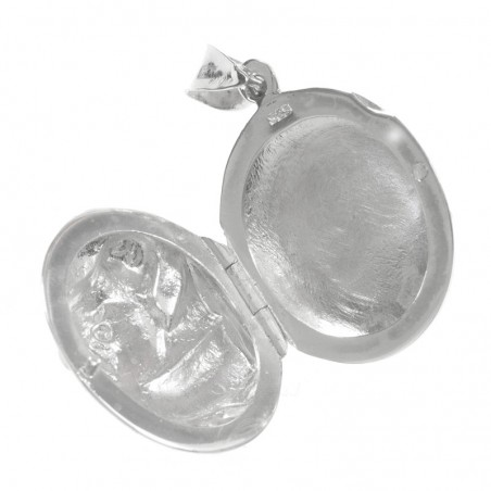 Guardapelo caballo Plata de Ley