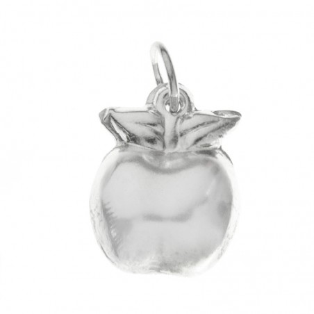 Colgante manzana Plata de Ley