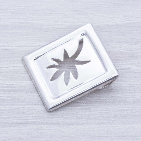 Colgante palmera calada Plata de Ley
