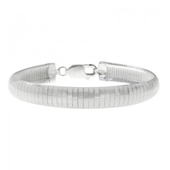 Pulsera Plata de Ley 925 semirígida paralela