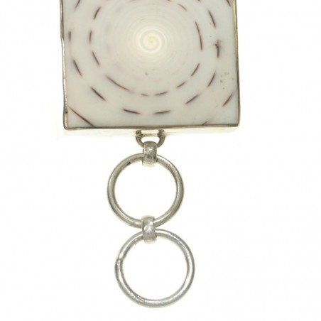 Brazalete de nácar y Plata de Ley 925