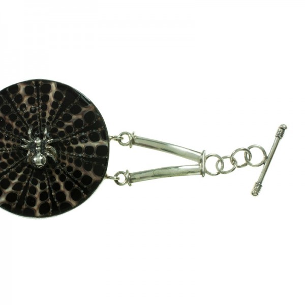 Pulsera Plata de Ley 925 tela de araña