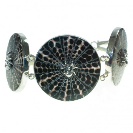 Pulsera Plata de Ley 925 tela de araña