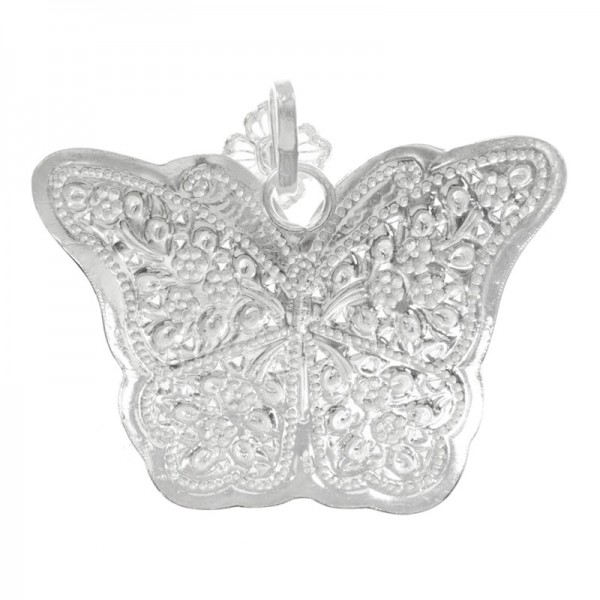 Colgante Gran Mariposa XL Plata de Ley - Karissma