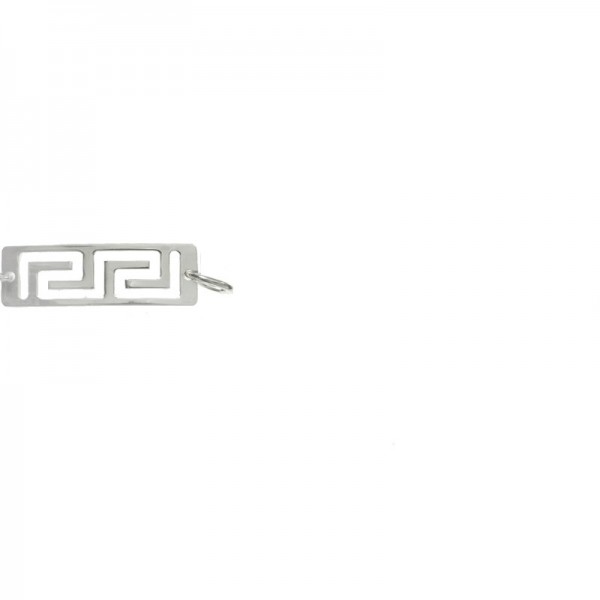 Pulsera Plata de Ley 925 eslabón Greco rectangular