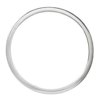 Pulsera Plata de Ley 925 rígida diamantada 2