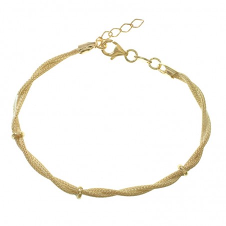 Pulsera Plata de Ley 925 trenzada