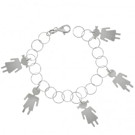 Pulsera Plata de Ley 925 niño niña